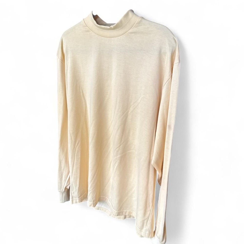 PGA Tour Originals Yellow Mockneck